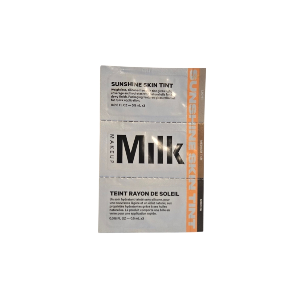 5 for $10 Milk Makeup Sunshine Skin Tint Trio in Light, Medium Tan, Mocha 0.5 ml